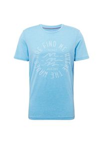 Jack & Jones JACK & JONES, Herren Shirt 'JORNEWHERO', Blau / Weiß
