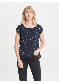 Only, Damen T-Shirt, Nachtblau