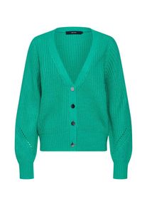 Véro Moda VERO MODA, Damen Strickjacken 'VMMARION LS BUTTON CARDIGAN', Grün