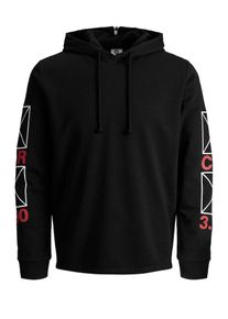 Jack & Jones JACK & JONES, Herren Grafikprint Sweatshirt, Schwarz