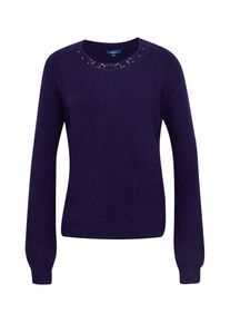 Tom Tailor, Damen Pullover, Dunkellila