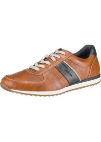 Rieker, Herren Schn&uuml;rschuhe, Kobaltblau / Cognac