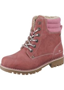 Tom Tailor, Mädchen Stiefelette, Pink / Dunkelpink