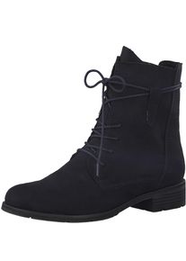 Marco Tozzi, Damen Schnürstiefel, Navy