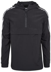 Urban Classics, Herren Jacket, Schwarz / Weiß
