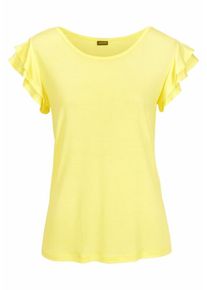 Beach Time, Damen Shirt, Gelb