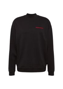 Calvin Klein Jeans, Herren Sweatshirt 'RELAXED MOCK NECK', Schwarz