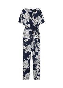 Object, Damen Overall 'OBJCAMELIA 2/4 JUMPSUIT', Dunkelblau