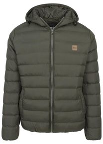 Urban Classics, Herren Jacket 'Basic Bubble', Oliv