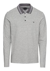 Guess, Herren Langarmshirt 'DAMIAN LS POLO', Grau