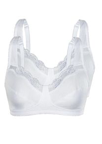 Sassa Mode Sassa, Damen Soft-BH, Wei&szlig;