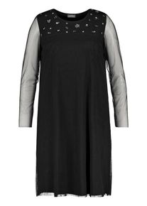 SAMOON, Damen Kleid, Schwarz