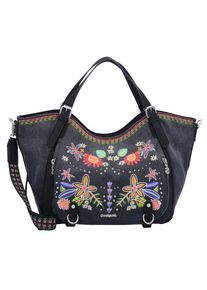 Desigual, Damen Schultertasche 'Candem Rotterdam', Anthrazit / Mischfarben