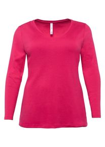 sheego Casual, Damen Shirt, Pink