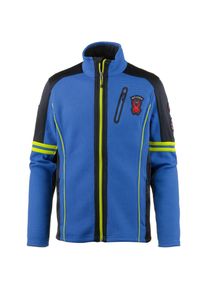 Spyder, Herren Funktionsjacke 'Wengen', T&uuml;rkis / Limone / Schwarz