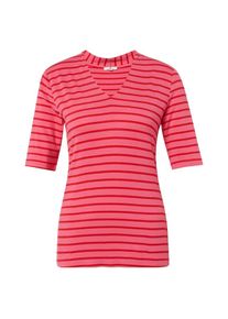 Tom Tailor, Damen T-Shirt, Pink / Dunkelpink