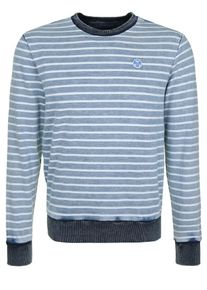 North Sails, Herren Sweatshirt, Taubenblau / Dunkelblau / Weiß