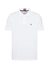 Tommy Hilfiger, Herren Poloshirt 'LEWIS HAMILTON', Wei&szlig;