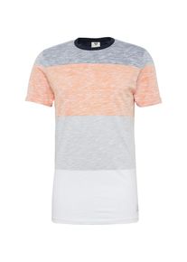 Jack & Jones JACK & JONES, Herren T-Shirt 'JCOINTERNAL TEE SS CREW NECK', Nude / Hellblau / Hellgrau / Weiß