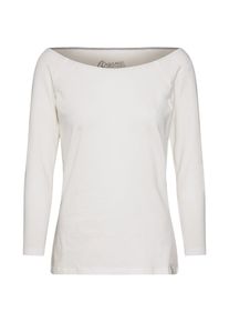 EDC by Esprit, Damen Shirt 'OCS FLOW Open N T-Shirts', Offwhite