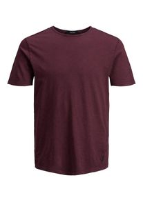 Jack & Jones JACK & JONES, Herren T-Shirt, Weinrot