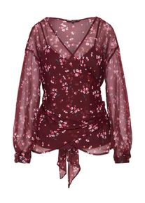 Véro Moda VERO MODA, Damen Bluse, Mischfarben / Rot