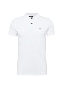 BOSS, Herren Poloshirt 'Prime', Wei&szlig;