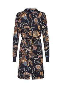 Sisters Point, Damen Kleid 'VALSI-DR5', Navy / Gold / Weiß