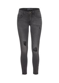 Only, Damen 'onlKENDELL' Skinny Jeans, Grey Denim