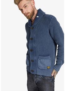 Khujo, Herren Strickjacke 'PAINTER', Blau
