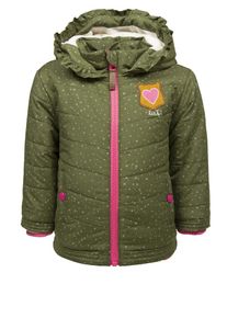 lief!, Mädchen Anorak, Khaki / Pink