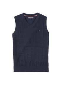Tommy Hilfiger, Pullover 'VN VEST', Navy
