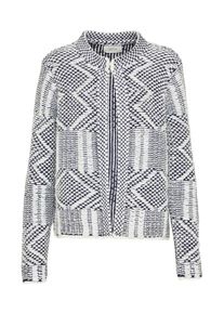 Cartoon, Damen Strickjacke, Creme / Schwarz