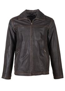 Mustang, Herren Lederjacke 'Martino', Dunkelbraun