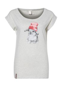 Iriedaily, Damen Shirt 'It Hasi', Grau