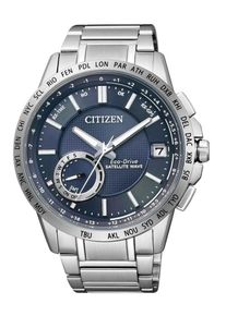 Citizen, Herren Armbanduhr mit GPS, "CC3000-54L", Navy / Silber