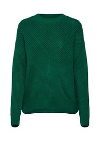 Eksept, Damen Pullover 'Rassel Knit', Grün