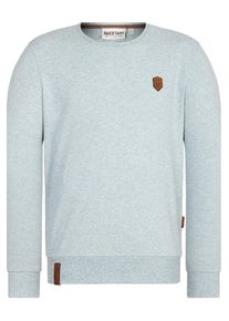 Naketano, Herren Sweatshirt 'Al K.Ohol', Azur