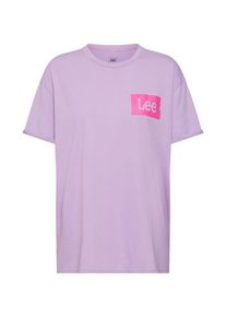 Lee, Damen Logo Shirt, Lila