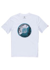 Element, Herren T-Shirt 'Ambit', Hellgrau / Graumeliert / Petrol / Schwarzmeliert / Weiß