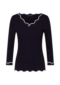 comma, Damen Pullover 'PULLOVER LONGSLEEVE', Schwarz