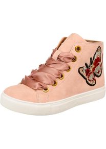 Esprit, M&auml;dchen Sneakers High 'Cherry Butterfly', Rosa / Rot / Schwarz