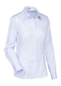 Jacques Britt, Damen City-Bluse, Rauchblau
