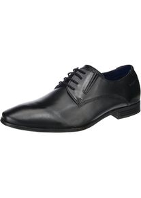 Bugatti, Herren Schnürschuh, Schwarz