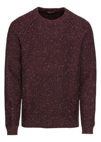 Review, Herren Pullover 'CN DONEGAL NEPS', Burgunder