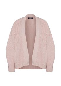 Fashion Union, Damen Cardigan 'COURGETTE', Rosa