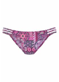Buffalo, Damen Bikini-Hose, Aubergine / Rosa