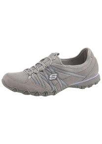 Skechers, Damen Slipper 'Bikers - Hot Ticket', Rauchgrau