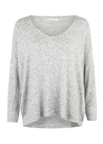 Only, Damen Pullover 'Onlmaye', Graumeliert