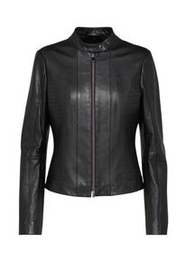 Hugo, Damen Lederjacke 'Linotte', Schwarz